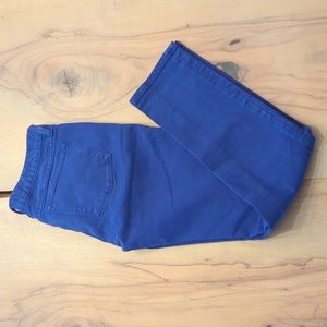 J Crew toothpick ankle color jeans